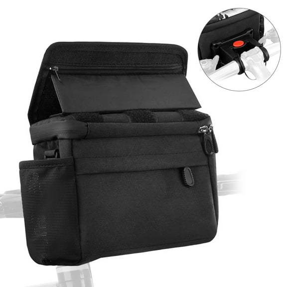 bag,Mountain Bike Handlebar Waterproof With Screen Qisuo Huiop 7'' Bike Mountain 3l Twirltide