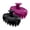 Black & Purple, variant on HEETA Scalp Massager 2 Pack, Soft Silicone Bristles to Remove Dandruff, Relieve Itching, Scalp Scrubber for Hair Care Relax Scalp, Purple & Green