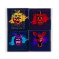 thumbnail image 1 of Los posavasos de cristal ambientados en Five Nights at Freddy's Characters x4, 1 of 9