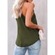 thumbnail image 3 of Camiseta sin mangas con cuello Halter para mujer, tops de encaje de ganchillo con cuello en V, camisola suelta con tiras, camiseta, lavable a máquina, mangas con ribete de encaje, sin mangas Ormromra  WMXL-43-12, 3 of 5
