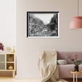 thumbnail image 3 of Historic Framed Print, Saco River looking down near Bemis, Crawford Notch, White Mountains, 17-7/8" x 21-7/8", 3 of 9