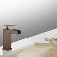 thumbnail image 7 of Furniture Indoor Home Decorative Washroom, Kitchen Upc Faucet With Drain-Brown Bronze, 7 of 7