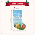 thumbnail image 3 of Lsque Happy Easter Pattern 18 Inch Christmas Stockings, Festive Holiday Stocking for Christmas Decorations Holiday Decor, 3 of 8