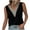 Black, variant on VANLOFE Casual Shirts Beige Women Tops Fashion Womens Casual Solid Color V Neck Tank Tops Sleeveless Lace Stitching Vest Tops Gift for Mother