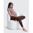 thumbnail image 3 of CRZ YOGA Butterluxe Maternity Leggings Pockets 25" Soft Workout Active Yoga Pregnancy Womens Pants, 3 of 5