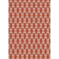thumbnail image 1 of Ahgly Company Machine Washable Indoor Rectangle Transitional Raspberry Red Area Rugs, 7' x 9', 1 of 7