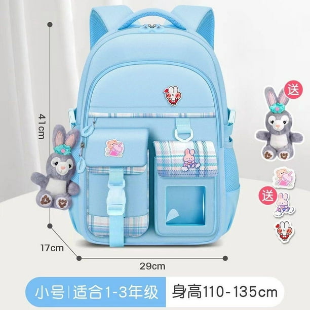 mochilas coreanas mochilas escolares 2022 Explosion Schoolbag Los estudiantes de la escuela primaria en los estudiantes de la escuela secundaria de 136 grado redujeron la carga del peso ligero y la c