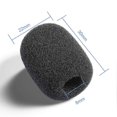 thumbnail image 2 of 100 Pieces Mini Foam Microphone Windscreen for Headset Microphones, 2 of 5
