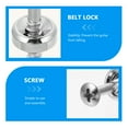 thumbnail image 3 of Guitar Action Tool 10Pcs Silver Metal Guitar Neck Joint Bushings for Electric Guitars, 3 of 8