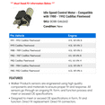 thumbnail image 2 of Idle Speed Control Motor - Compatible with 1980 - 1992 Cadillac Fleetwood 1981 1982 1983 1984 1985 1986 1987 1988 1989 1990 1991, 2 of 2