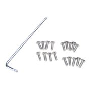 BIBABLYKE Complete Repair Screw Set Bottom Battery Cover Screws with Tool Original Screws Ninebots Screw Replacement