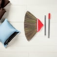 thumbnail image 4 of RENACLIPY Handmade Red Soft Grass Asian Broom for Indoor Wood Floor, Patio, and Household Sweeping Cleaning, 4 of 8