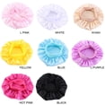 thumbnail image 4 of ITFABS Baby Unisex Bath Shower Caps, Solid Color Elastic Wide Brim Sleeping Hat, 4 of 4