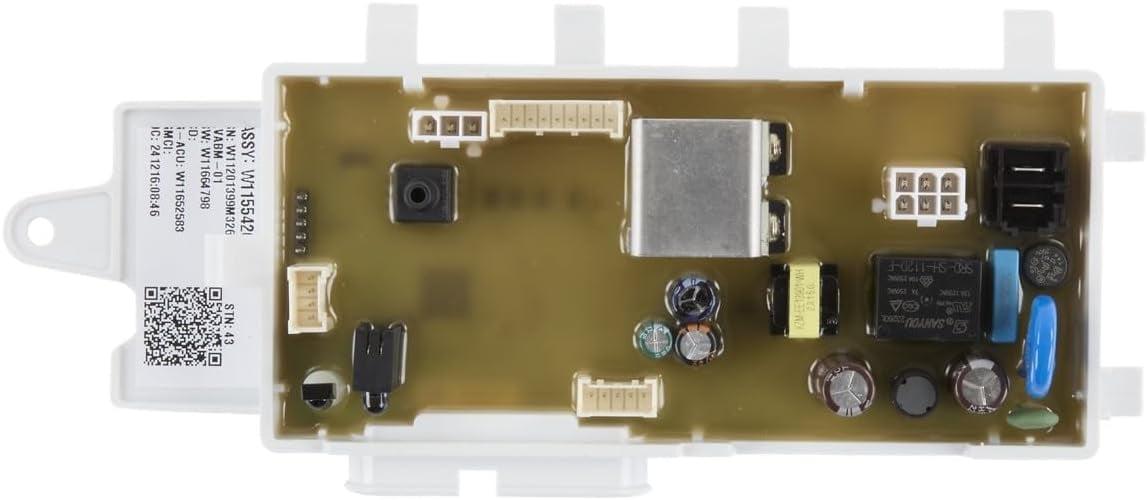 Whirlpool W11567712 OEM Washer Electronic Control Board Part-Replaces W11524824, W11540959, and W11554261