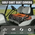 thumbnail image 3 of Yuyamidu Spider Golf Cart Seat Covers Cobweb Golfcart Seat Cover with Pockets Universal Golf Cart Seat Towel Blanket Halloween Club Car Cushion Covers Accessories, 3 of 7