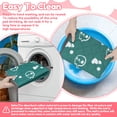 thumbnail image 5 of 2Pcs Washable Guinea Pig Pee Pads 47 x 24 inch Waterproof Reusable Guinea Pig Cage Liners Absorbent Bedding Training Mat for Small Animal Rabbit Hamster Hedgehogs, 5 of 10