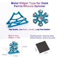thumbnail image 2 of Noria metálica Fidget Spinner Comerda de 2,5 pulgadas y 110 g, 2 of 6