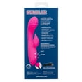 thumbnail image 5 of CalExotics Rumbler Rumble Duo Rechargeable Silicone Rabbit Vibrator, Pink, 5 of 6