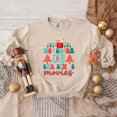 thumbnail image 2 of Retro Hot Cocoa Mug And Christmas Movies | Sweatshirt, 2 of 4