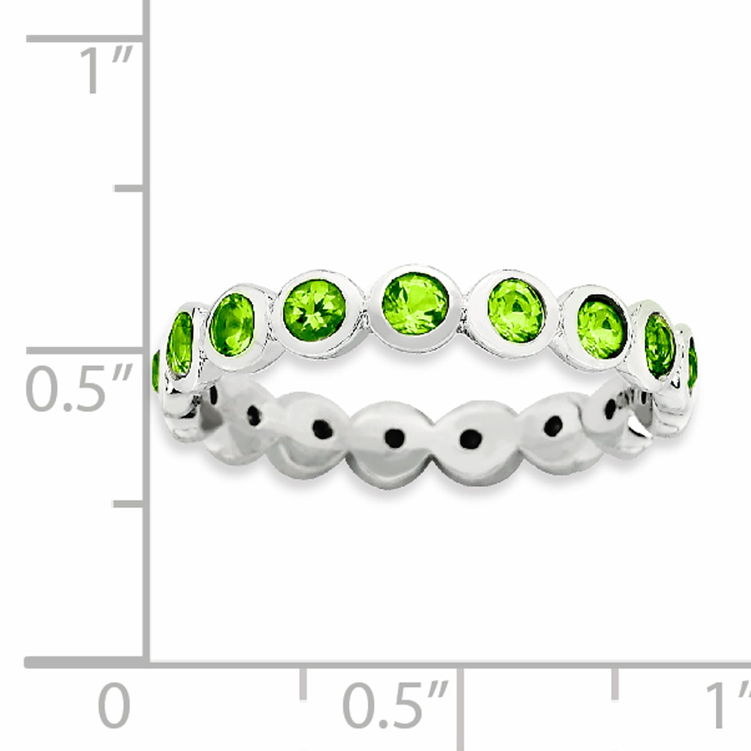 Swarovski Sterling Silver August Ring