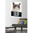 thumbnail image 2 of Grumpy Cat - Go Away Wall Poster with Magnetic Frame, 22.375" x 34", 2 of 3