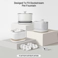 thumbnail image 2 of Paquete de 12 filtros de repuesto compatibles con la fuente de agua inalámbrica Dockstream Plwf005/plwf115/wf105, Pet Fount-AD s202412245012, 2 of 5