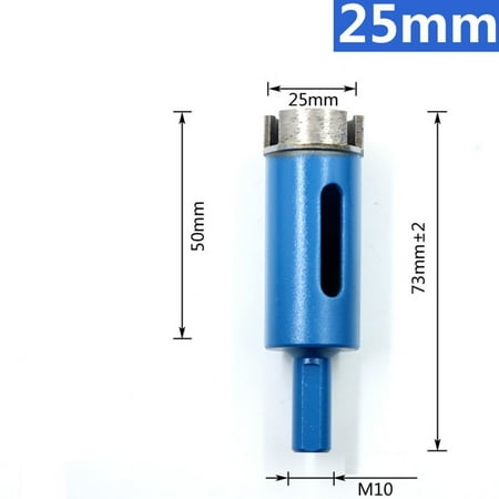 

1pcs 6-75mm Opener Diamond Coated Hole Saw Cutter Glass Marble DrillBits Cutting