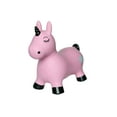thumbnail image 1 of Animal Jouet Sauteur Rebondissant Gonflable Rose Unicorn Sauteur avec Pompe, 1 of 2