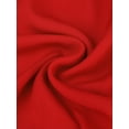 thumbnail image 5 of DARING DIVA Women's Long Sleeve Pleated Midi Shirt Dresses M Red, 5 of 6