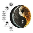 thumbnail image 4 of Pofeuu Yin Yang Print Spare Tire Wheel Cover for Car Truck SUV Camper Universal Fit Spare Tire Cover RV Spare Tire Covers-14 inch, 4 of 6