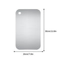 thumbnail image 3 of Skegnu Cutting Boards for Kitchen Stainless Steel Chopping Board Clearance, 3 of 7
