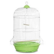 Round Bird Cage, Green - Small