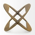 thumbnail image 2 of Petite Gold Metal Geometric Décor Piece, 2 of 3