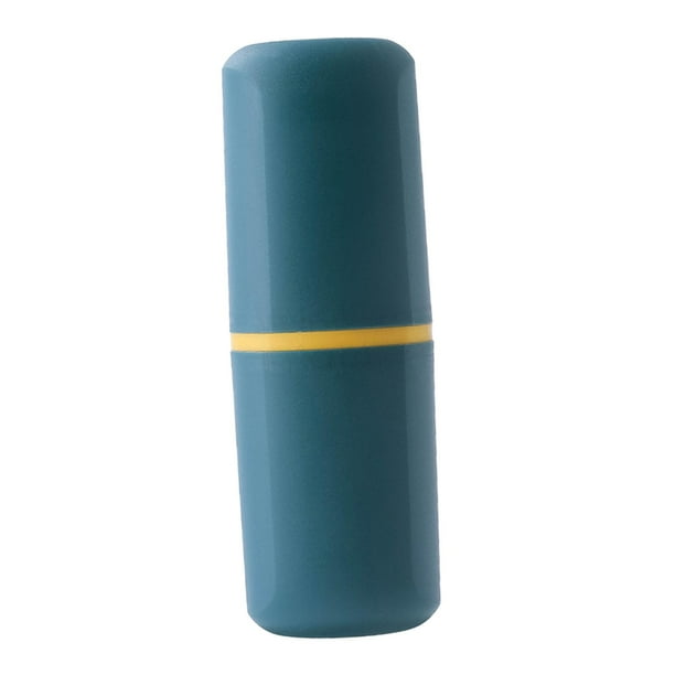Porta cepillos de dientes de viaje Soporte de viaje para cepillos de dientes con tapa Caja de cepillos de dientes portátil para uso diario en el baño Magideal Porta cepillos de dientes de viaje