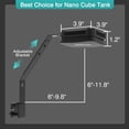 thumbnail image 3 of Lominie Aquarium Plant Light Full Spectrum Aquarium LED Light Remote Control 30W Nano Fish Tank LED Light with Bracket, 3 of 8