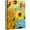 Sunflowers, variant on ipoul Large Spiral Notebook, B5, 8x10, Big, Hardcover, Lay-flat, Lined, Van Gogh Sunflower