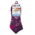 thumbnail image 2 of Muk Luks Women's Low Cut Sock, 3 Pair, 2 of 2