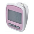 thumbnail image 4 of Podómetro LCD 3D Podómetros Clip-on Electronic Step Counter Fitness Tracker Unisex (Rosa), 4 of 6
