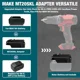 thumbnail image 5 of Adaptador de Batería MT18SKL Convertidor para Herramientas Eléctricas Inalámbricas SKIL 20V Iones de Litio Compatible para Baterías Makita 18V Iones de Litio, 5 of 7