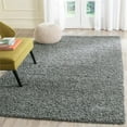 thumbnail image 3 of SAFAVIEH Laguna Neven Plush Solid Shag Area Rug, Dark Grey, 8' x 10', 3 of 8