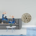 thumbnail image 2 of Escultura de ciervo, estatua colgante de pared, disco decorativo de metal, decoración de pared, artesanía en resina, diseño artístico realista, ideal, 2 of 8