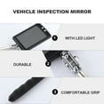 thumbnail image 2 of Car Inspection LED Mechanics Mirror Telescoping Rotating Inspection Mirror, 2 of 8