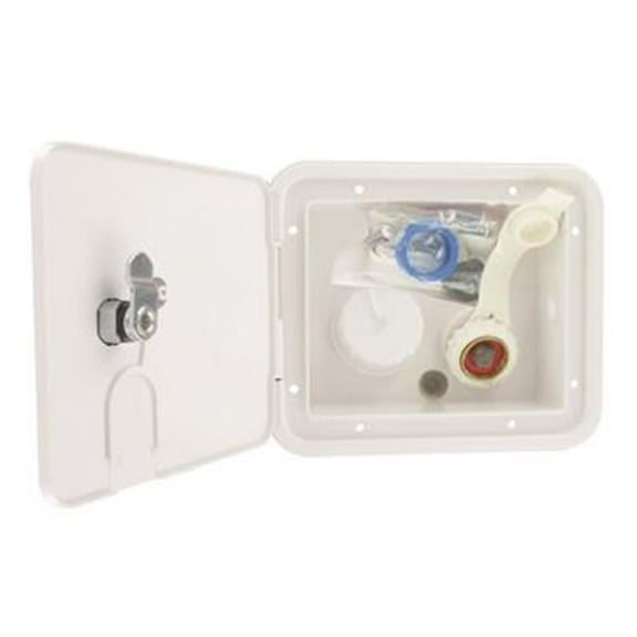 A012000VP Fresh Water Inlet, White