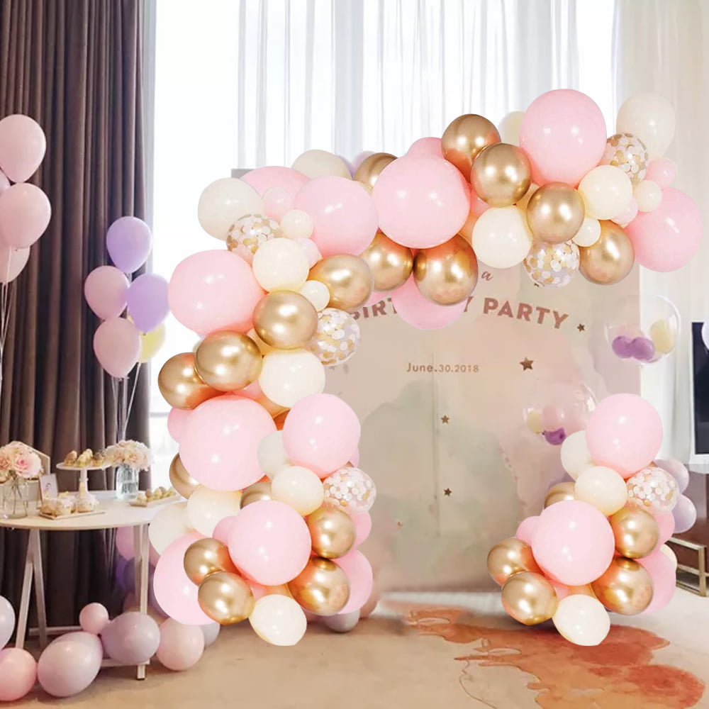 Details about   Oh Baby Shower ROSE GOLD Baby Girl Boy Latex Confetti Balloons Party Decorations