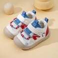 thumbnail image 4 of WAYUTE Toddler Boy Shoes Breathable Mesh for First Walking Steps Lightweight Flexible Sole Boys Girls Casual Daily Wear, 4 of 7