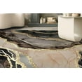 thumbnail image 2 of Brown Marble Rugs, Printed Rugs, Modern Rugs, Home Decor Rug, Modern Marble Rugs, Thick Rugs, Wedding Rugs, Kitchen Rug, Area Rugs, 2.6'x4' - 80x120 cm, 2 of 8