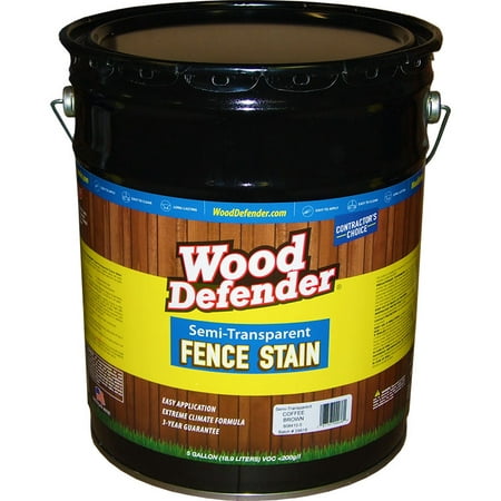 Wood Defender Semi-transparent Fence Stain COFFEE BROWN
