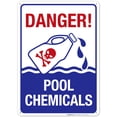 thumbnail image 1 of Pool Chemicals Pool Sign,, 1 of 1