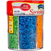 Betty Crocker Sprinkles, Assorted Holiday, 5.1 oz