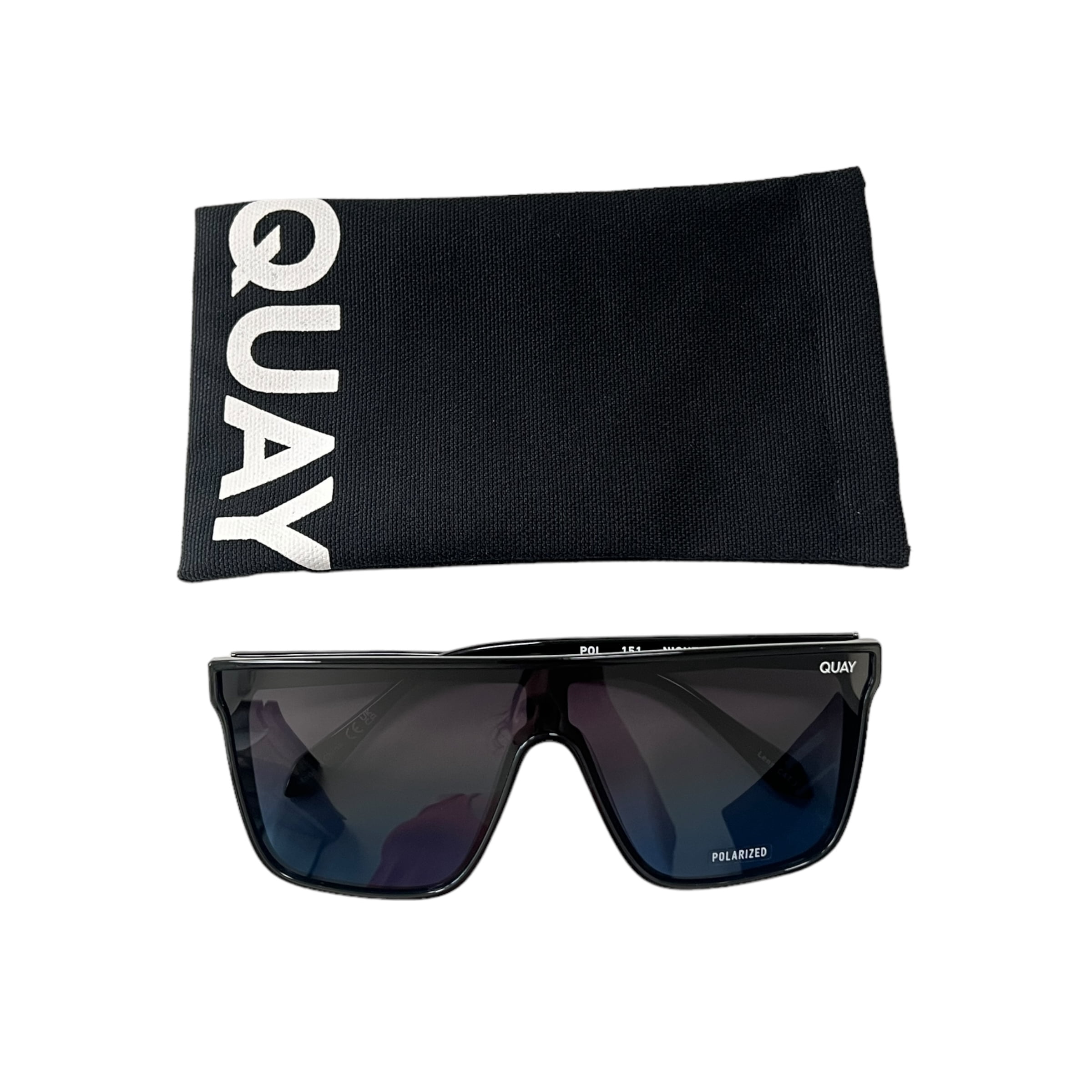 Quay Nightfall Polarized Sunglasses. Amazon.com: QUAY - Sunglasses for Men & Women, Medium Shield  main image 4
